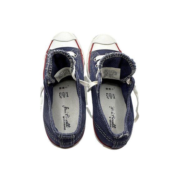 Converse Jack Purcell Low Top Navy Blue Canvas Sneakers 121556 | W- 6 / M- 4.5 - Picture 4 of 12